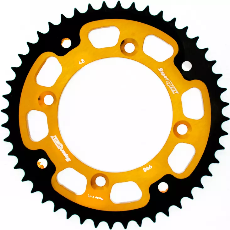 Supersprox Stealth Takaratas SU RM80/85 YA YZ80/85 Kulta 47 - Moottoripyörän takarattaat - D182905 - 1