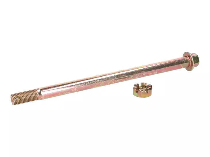 Takapyörän akseli Ø 15mm Aprilai RXSX 11- Derbi Senda 11- Gilera RCRSMT 11 - Mopon Pyöräakselit, mutterit, pinnat - D280695 - 1