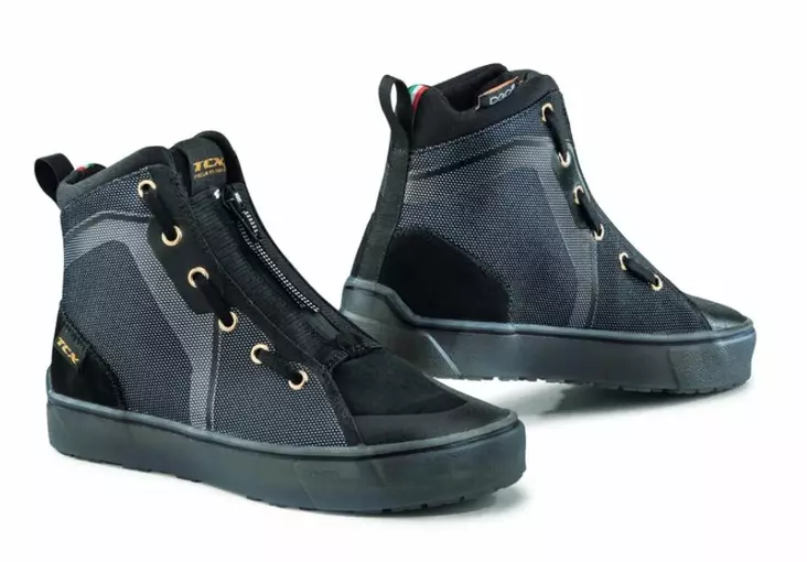 TCX Ajokenkä Ikasu Lady WP Musta/Heijastava - Moottoripyöräkengät - D403015 - 1