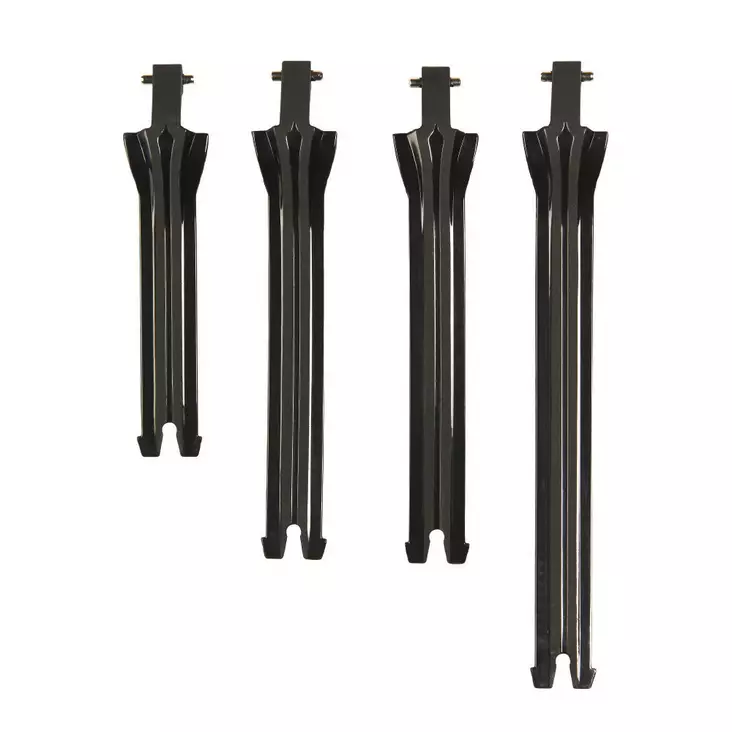 TCX X-Blast Black Strap set for one boot - Offroad ajosaappaiden varaosat - D402205 - 1