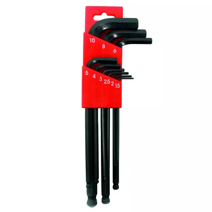TMV Hex Key Set 9 PCS (1.5=> 10) - Muut työkalut - D449935 - 1