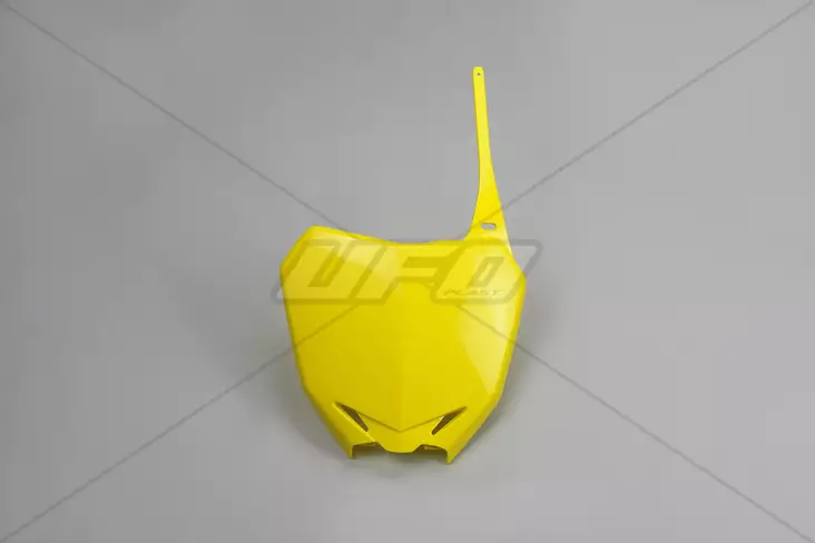 UFO Etunumerokilpi RM-Z250 10-18RM-Z450 08-17 Keltainen 102 - Moottoripyörän numerokilvet - D219985 - 1