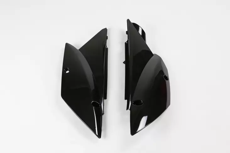 UFO Sivunumerokilvet KLX110 10- Musta 001 - Moottoripyörän sivupaneelit - D386735 - 1