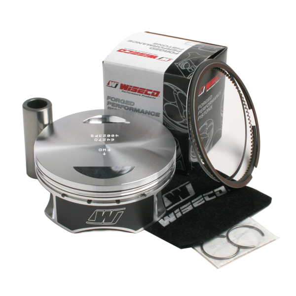 Wiseco Piston Kit HD TC96 FT 10.5:1 Single Rear - Moottoripyörän mäntäsarjat - D273355 - 1