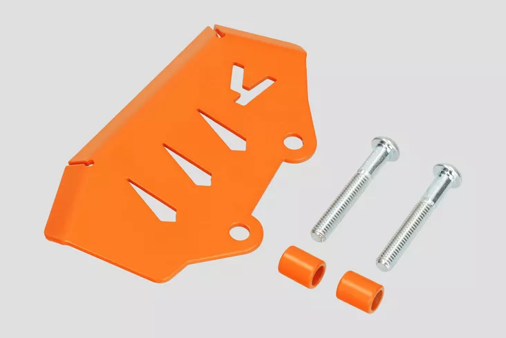 Yakk EXP Rear brake master cylinder cover KTM 790/890 Adventure (19-) orange - Moottoripyörän jarrujen muut osat - D547325 - 1