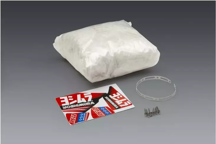 Yoshimura CRF450RWE WORKS EDITION PREMIUM MUFFLER REPACK KIT - Moottoripyörän äänenvaimentimen varaosat - D417715 - 1