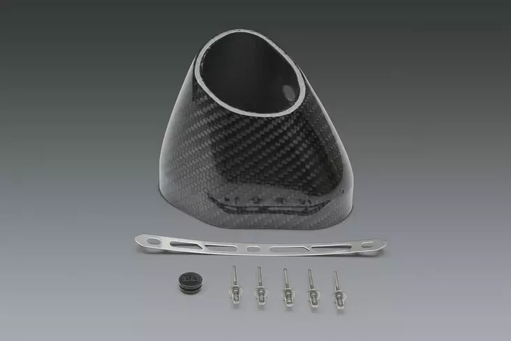 Yoshimura R-77 REPLACEMENT END CAP KIT FLARED LEFT SIDE - Moottoripyörän äänenvaimentimen varaosat - D417775 - 1