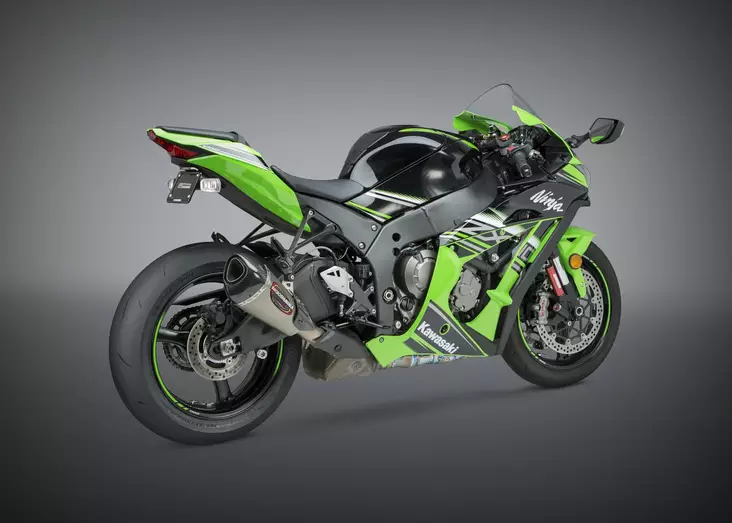 Yoshimura Slip-On Kawasaki Zx-10R/Rr 2012-20 Street Alpha T So Ti-Ti-Cf Works Fi - Moottoripyörän äänenvaimentimet - D334285 - 1