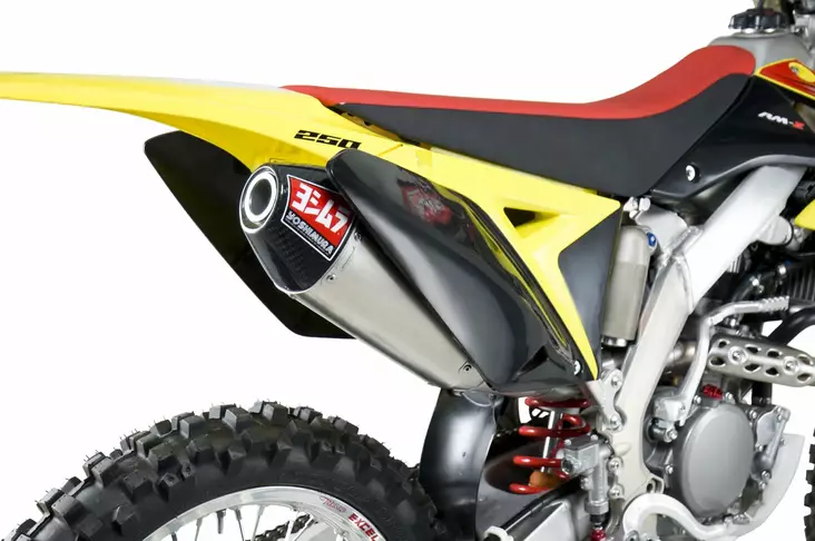 Yoshimura Slip-On Suzuki Rm-Z250 2010-18 Signature Rs-4 So Ss-Al-Cf - Moottoripyörän äänenvaimentimet - D334365 - 1