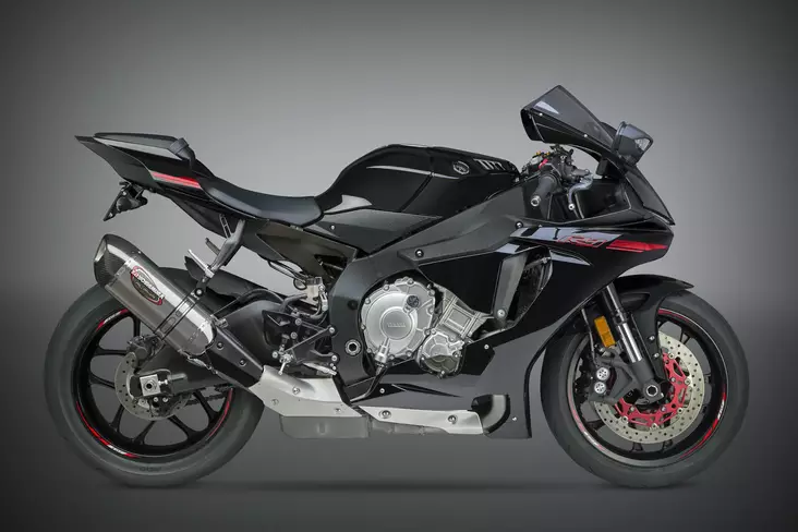 Yoshimura Slip-On Yamaha Yzf-R1/M/S 2015-19 Signature Alpha So Ss-Ss-Cf - Moottoripyörän äänenvaimentimet - D334215 - 1