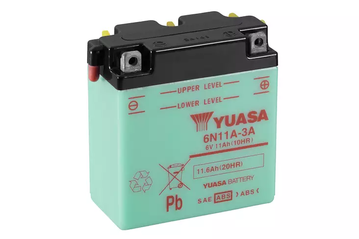Yuasa akku 6N11A-3A (cp) Happopatruuna mukana (6) - Akut - D725 - 1