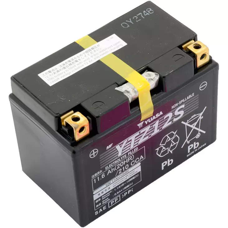 Yuasa akku YTZ12S (wc) factory activated (5) - Akut - D27875 - 1