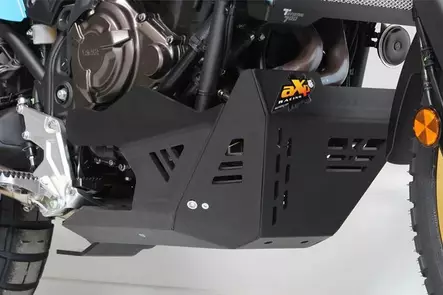 AXP Adventure Skid Plate HDPE 8mm Black Yamaha Tenere 700 EURO 5 - Moottoripyörän pohjapanssarit - D415456 - 1