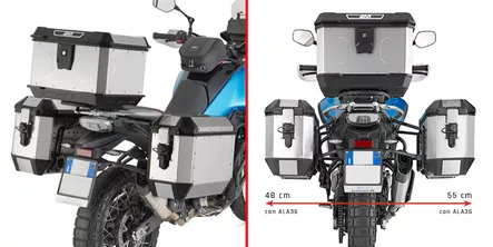 Givi Pannier Holder CF MOTO 450 Mt (2024) - Moottoripyörän laukkujen kiinnityssarjat - D514366 - 1