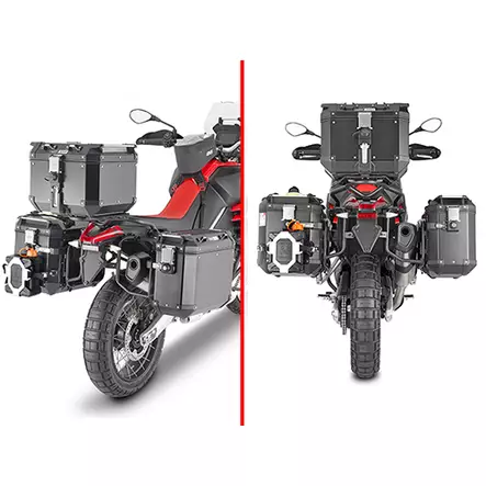 Givi TUB.PANN.HOLDER APRILIA TUAREG 660 (2021 - Moottoripyörän laukkujen kiinnityssarjat - D478786 - 1