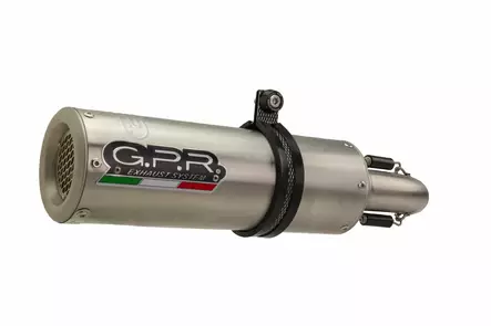 GPR Benelli 502 C 2019/20 e4 EC-Approv. slip-on exhaust M3 Inox - Moottoripyörän äänenvaimentimet - D426006 - 2