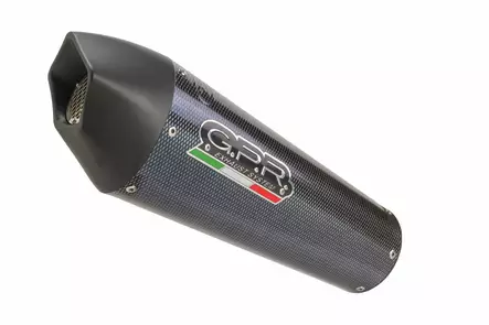 GPR Bmw G 310 R 2017/20 e4 EC-Approv. full line exhaust catalized GP Evo4 Poppy - Moottoripyörän pakoputkistot - D423616 - 1