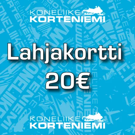 Lahjakortti 20 € - Lahjakortit ja etukupongit - 139056 - 1
