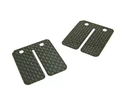 Läpät Racing Carbon (0.38mm) Minarelli Pysty- Vaaka-sylinteri - Mopon Kaasuttimen varaosat - D118666 - 1