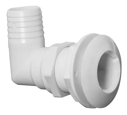 Läpivienti 90° muovi11/2x38 - Läpiviennit - D124206 - 1