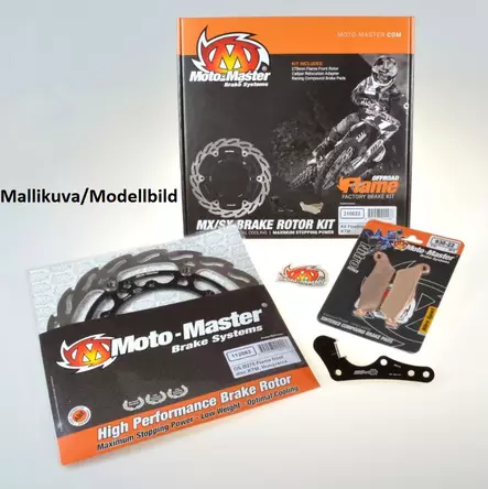 Moto-Master Kit Floating 270 Offroad Kawasaki (levy-adapteri-jarrupalat) - Moottoripyörän jarrujen muut osat - D245006 - 1