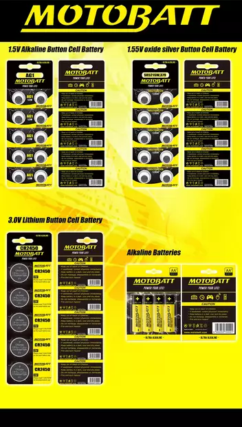 Motobatt AG4,LR626,377 1.5V Alkaline battery (10pcs) - Paristot - D278056 - 1