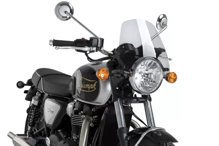 Puig Wind.New Generation Sport Triumph Boneville T100 - Moottoripyörän tuulisuojat - D539776 - 1