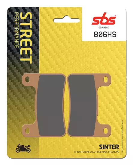 Sbs Jarrupalat Sintered - Moottoripyörän jarrupalat - D30786 - 1