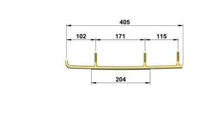 TOTALTEK CA-03R OHJARIRAUTAPARI C&A PRO - Moottorikelkan ohjausraudat - 62046 - 1