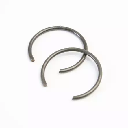Wiseco Round Wire Pin Locks 10mm (Pair) - Moottoripyörän männäntapin sokat - D273836 - 1