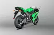Akrapovic Slip-On Line (Titaani) ZX-6R 2007-08 - Moottoripyörän äänenvaimentimet - D309996 - 2