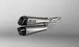 Akrapovic Slip-on Line (Titanium) Triumph Scrambler 1200 19- - Moottoripyörän äänenvaimentimet - D355266 - 1