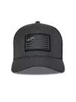 Alpinestars Hat Flag Snapback Charcoal One Size - Pipot & lippikset - D512586 - 5