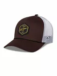 Alpinestars Lippis Hexeon Trucker Snapback Brown/Valkoinen One Size - Pipot & lippikset - D538176 - 1