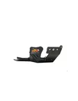 AXP Xtrem HDPE Skid Plate Black Beta 250XTRAINER/300XTRAINER 16-25 - Moottoripyörän pohjapanssarit - D486236 - 1
