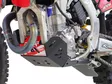 AXP Xtrem HDPE Skid Plate Black Honda CRF450R/CRF450RX 25- - Moottoripyörän pohjapanssarit - D545746 - 4