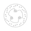 Brembo Serie Oro jarrulevy - Moottoripyörän jarrulevyt - D122836 - 1