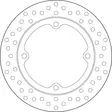 Brembo Serie Oro jarrulevy - Moottoripyörän jarrulevyt - D190936 - 1