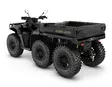 Can-Am 26 Outlander 6X6 Backcountry 1000R T3b - 60km/h Stealth Black - Can-Am mönkijät 2026 mallisto - 142016 - 2