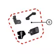 DFK Vasen ovi lukko ja stopparisarja Yamaha YXZ 1000 - DFK varaosat & tarvikkeet - D514426 - 1