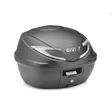 Givi B39 Monolock 39lt musta hop.heij. - Moottoripyörän kovat laukut - D540626 - 1