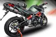 GPR Aprilia Shiver 750 - Gt 2007/16 Pair EC-Approv. slip-on exhaust Gpe Ann. Tit - Moottoripyörän äänenvaimentimet - D422426 - 10