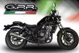 GPR Honda Cmx 500 Rebel 2018/20 e4 EC-Approv. slip-on exhaust Powercone Evo - Moottoripyörän äänenvaimentimet - D426306 - 5