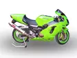 GPR Kawasaki Zx-12R 2000/06 EC-Approv. bolt-on silencer Inox Tondo / Round - Moottoripyörän äänenvaimentimet - D422326 - 3