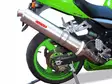 GPR Kawasaki Zx-12R 2000/06 EC-Approv. bolt-on silencer Inox Tondo / Round - Moottoripyörän äänenvaimentimet - D422326 - 2