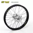 Haan wheel SX65 FRONT 02-24 14-1,60 BLACK RIM/POLISHED ALLOY HUB - Moottoripyörän täydelliset vanteet - D440406 - 1