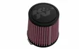 K&N Universal Clamp-On Air Filter 3"Flg 4-1/2"B 3-1/2"T 4-3/8"H - Moottoripyörän ilmansuodattimet - D540776 - 1