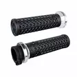 ODI Street Grips V-TWIN Lock-On VANS Signature-HD Cable BLACK/Silver - Moottoripyörän kahvakumit - D510206 - 1