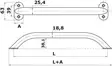Osculati Handrail AISI 316 915 mm - Veneen Kaidekahvat - D223716 - 2