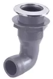 Osculati itsetyhjennys läpivienti 25mm 90 - Läpiviennit - D288426 - 1